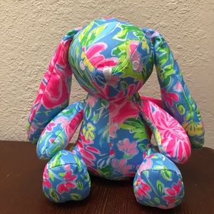 Lilly Pulitzer stuffed bunny plush